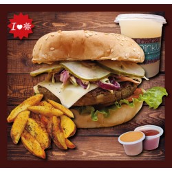 Hamburguesa al grill
